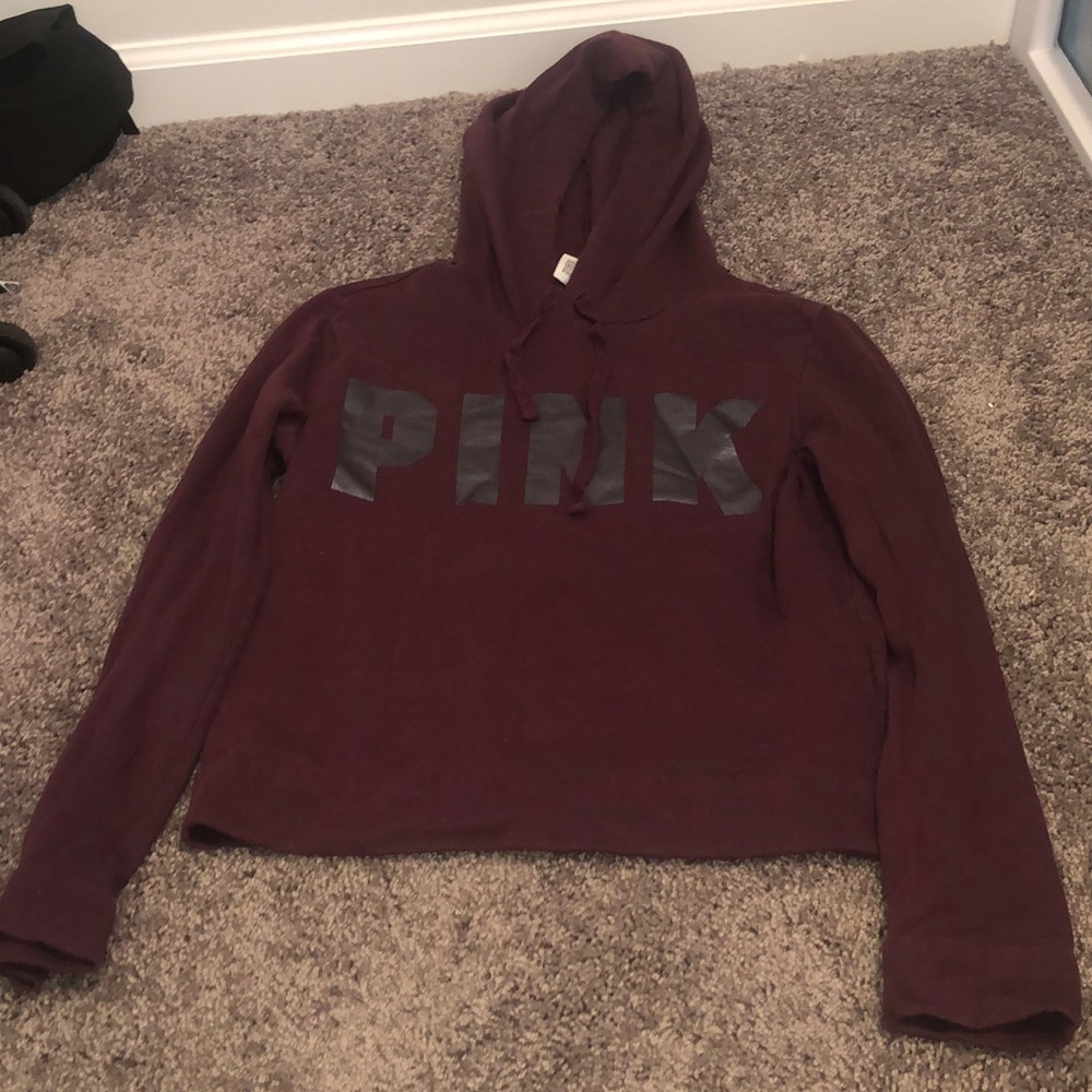 Pink hoodie